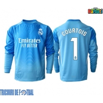 Echipament fotbal Real Madrid Thibaut Courtois #1 Portar Tricou Acasa 2025-26 maneca lunga