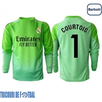 Echipament fotbal Real Madrid Thibaut Courtois #1 Portar Tricou Deplasare 2025-26 maneca lunga