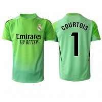 Echipament fotbal Real Madrid Thibaut Courtois #1 Portar Tricou Deplasare 2025-26 maneca scurta