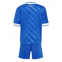 Echipament fotbal Real Madrid Tricou Treilea 2025-26 pentru copii maneca scurta (+ Pantaloni scurti)