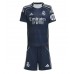 Echipament fotbal Real Madrid Vinicius Junior #7 Tricou Deplasare 2025-26 pentru copii maneca scurta (+ Pantaloni scurti)