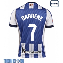Echipament fotbal Real Sociedad Ander Barrenetxea #7 Tricou Acasa 2025-26 maneca scurta