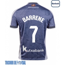 Echipament fotbal Real Sociedad Ander Barrenetxea #7 Tricou Deplasare 2025-26 maneca scurta