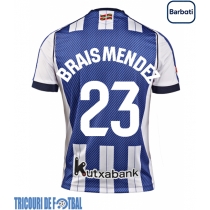 Echipament fotbal Real Sociedad Brais Mendez #23 Tricou Acasa 2025-26 maneca scurta