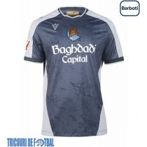 Echipament fotbal Real Sociedad Brais Mendez #23 Tricou Deplasare 2025-26 maneca scurta