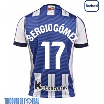 Echipament fotbal Real Sociedad Sergio Gomez #17 Tricou Acasa 2025-26 maneca scurta
