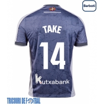 Echipament fotbal Real Sociedad Takefusa Kubo #14 Tricou Deplasare 2025-26 maneca scurta