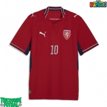 Echipament fotbal Republica Cehă Patrik Schick #10 Tricou Acasa Mondial 2026 maneca scurta