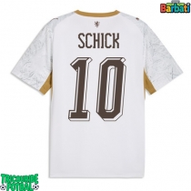 Echipament fotbal Republica Cehă Patrik Schick #10 Tricou Deplasare Mondial 2026 maneca scurta
