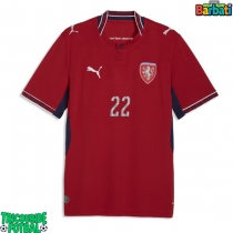 Echipament fotbal Republica Cehă Tomas Soucek #22 Tricou Acasa Mondial 2026 maneca scurta