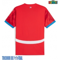 Echipament fotbal Republica Cehă Tricou Acasa European 2024 maneca scurta
