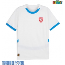 Echipament fotbal Republica Cehă Tricou Deplasare European 2024 maneca scurta