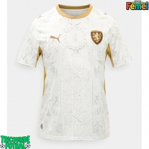 Echipament fotbal Republica Cehă Tricou Deplasare Mondial 2026 pentru femei maneca scurta