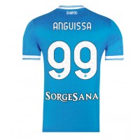 Echipament fotbal SSC Napoli Frank Anguissa #99 Tricou Acasa 2025-26 maneca scurta