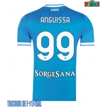 Echipament fotbal SSC Napoli Frank Anguissa #99 Tricou Acasa 2025-26 maneca scurta