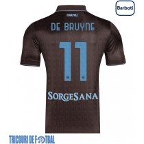 Echipament fotbal SSC Napoli Kevin De Bruyne #11 Tricou Treilea 2025-26 maneca scurta