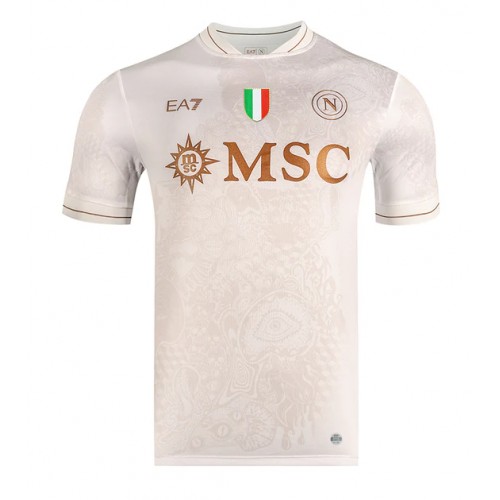 Echipament fotbal SSC Napoli Rasmus Hojlund #19 Tricou Deplasare 2025-26 maneca scurta Echipament fotbal SSC Napoli Rasmus Hojlund #19 Tricou Deplasare 2025-26 maneca scurta