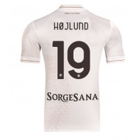 Echipament fotbal SSC Napoli Rasmus Hojlund #19 Tricou Deplasare 2025-26 maneca scurta