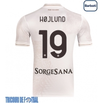 Echipament fotbal SSC Napoli Rasmus Hojlund #19 Tricou Deplasare 2025-26 maneca scurta