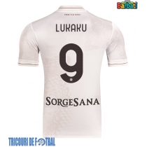 Echipament fotbal SSC Napoli Romelu Lukaku #9 Tricou Deplasare 2025-26 maneca scurta