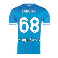 Echipament fotbal SSC Napoli Stanislav Lobotka #68 Tricou Acasa 2025-26 maneca scurta