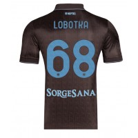 Echipament fotbal SSC Napoli Stanislav Lobotka #68 Tricou Treilea 2025-26 maneca scurta
