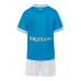 Echipament fotbal SSC Napoli Tricou Acasa 2025-26 pentru copii maneca scurta (+ Pantaloni scurti)
