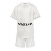 Echipament fotbal SSC Napoli Tricou Deplasare 2025-26 pentru copii maneca scurta (+ Pantaloni scurti)