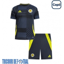 Echipament fotbal Scoţia Tricou Acasa European 2024 pentru copii maneca scurta (+ Pantaloni scurti)