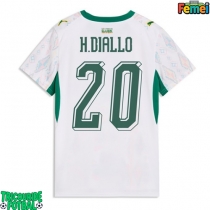 Echipament fotbal Senegal Habib Diallo #20 Tricou Acasa Mondial 2026 pentru femei maneca scurta