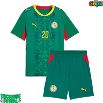 Echipament fotbal Senegal Habib Diallo #20 Tricou Deplasare Mondial 2026 pentru copii maneca scurta (+ Pantaloni scurti)