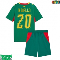 Echipament fotbal Senegal Habib Diallo #20 Tricou Deplasare Mondial 2026 pentru copii maneca scurta (+ Pantaloni scurti)