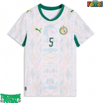 Echipament fotbal Senegal Idrissa Gueye #5 Tricou Acasa Mondial 2026 pentru femei maneca scurta