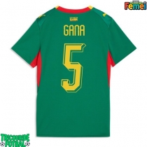 Echipament fotbal Senegal Idrissa Gueye #5 Tricou Deplasare Mondial 2026 pentru femei maneca scurta