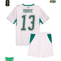 Echipament fotbal Senegal Iliman Ndiaye #13 Tricou Acasa Mondial 2026 pentru copii maneca scurta (+ Pantaloni scurti)