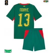 Echipament fotbal Senegal Iliman Ndiaye #13 Tricou Deplasare Mondial 2026 pentru copii maneca scurta (+ Pantaloni scurti)
