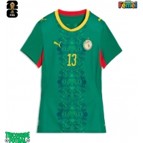 Echipament fotbal Senegal Iliman Ndiaye #13 Tricou Deplasare Mondial 2026 pentru femei maneca scurta