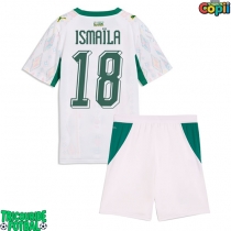 Echipament fotbal Senegal Ismaila Sarr #18 Tricou Acasa Mondial 2026 pentru copii maneca scurta (+ Pantaloni scurti)