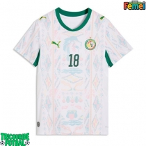 Echipament fotbal Senegal Ismaila Sarr #18 Tricou Acasa Mondial 2026 pentru femei maneca scurta
