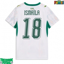Echipament fotbal Senegal Ismaila Sarr #18 Tricou Acasa Mondial 2026 pentru femei maneca scurta