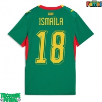 Echipament fotbal Senegal Ismaila Sarr #18 Tricou Deplasare Mondial 2026 pentru femei maneca scurta