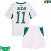 Echipament fotbal Senegal Nicolas Jackson #11 Tricou Acasa Mondial 2026 pentru copii maneca scurta (+ Pantaloni scurti)