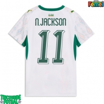 Echipament fotbal Senegal Nicolas Jackson #11 Tricou Acasa Mondial 2026 pentru femei maneca scurta