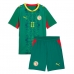 Echipament fotbal Senegal Nicolas Jackson #11 Tricou Deplasare Mondial 2026 pentru copii maneca scurta (+ Pantaloni scurti)