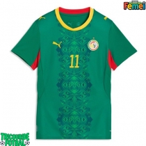 Echipament fotbal Senegal Nicolas Jackson #11 Tricou Deplasare Mondial 2026 pentru femei maneca scurta