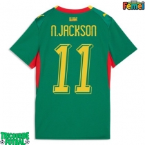 Echipament fotbal Senegal Nicolas Jackson #11 Tricou Deplasare Mondial 2026 pentru femei maneca scurta