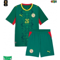 Echipament fotbal Senegal Pape Gueye #26 Tricou Deplasare Mondial 2026 pentru copii maneca scurta (+ Pantaloni scurti)