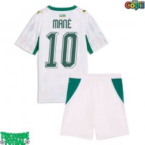 Echipament fotbal Senegal Sadio Mane #10 Tricou Acasa Mondial 2026 pentru copii maneca scurta (+ Pantaloni scurti)