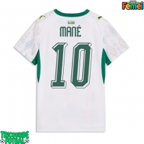 Echipament fotbal Senegal Sadio Mane #10 Tricou Acasa Mondial 2026 pentru femei maneca scurta