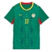 Echipament fotbal Senegal Sadio Mane #10 Tricou Deplasare Mondial 2026 pentru femei maneca scurta